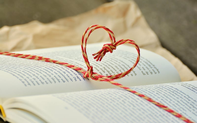 Book page decor ideas